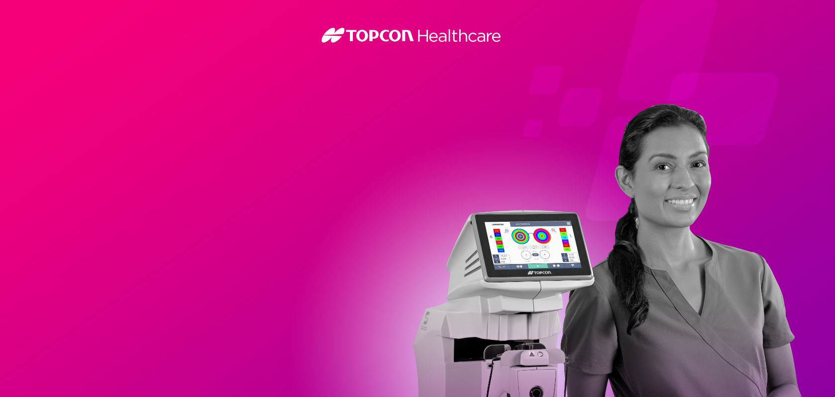 TOPCON Healthcare SEEING EYE HEALTH DIFFERENTLY